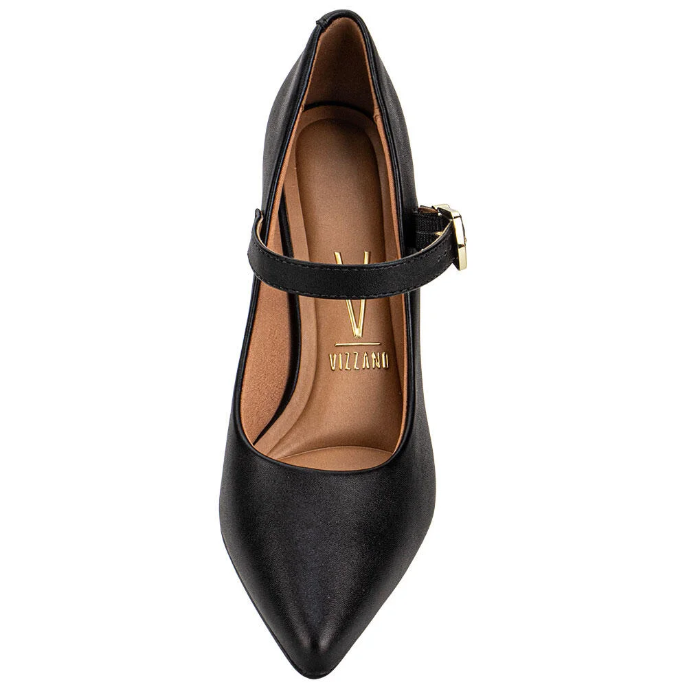 SAPATO FEMININO SALTO GROSSO VIZZANO 1290532 Preto 5
