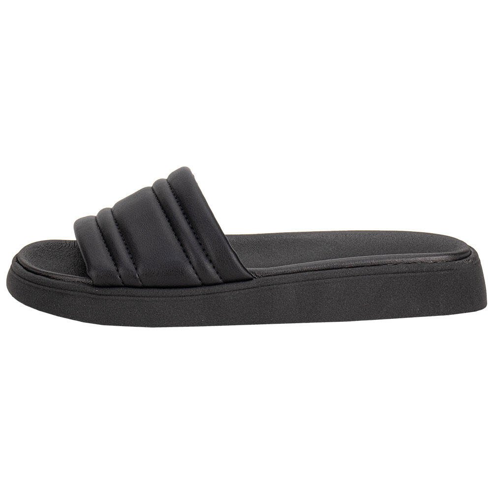 TAMANCO FEMININO FLAT MOLECA 5469148 Preto 2