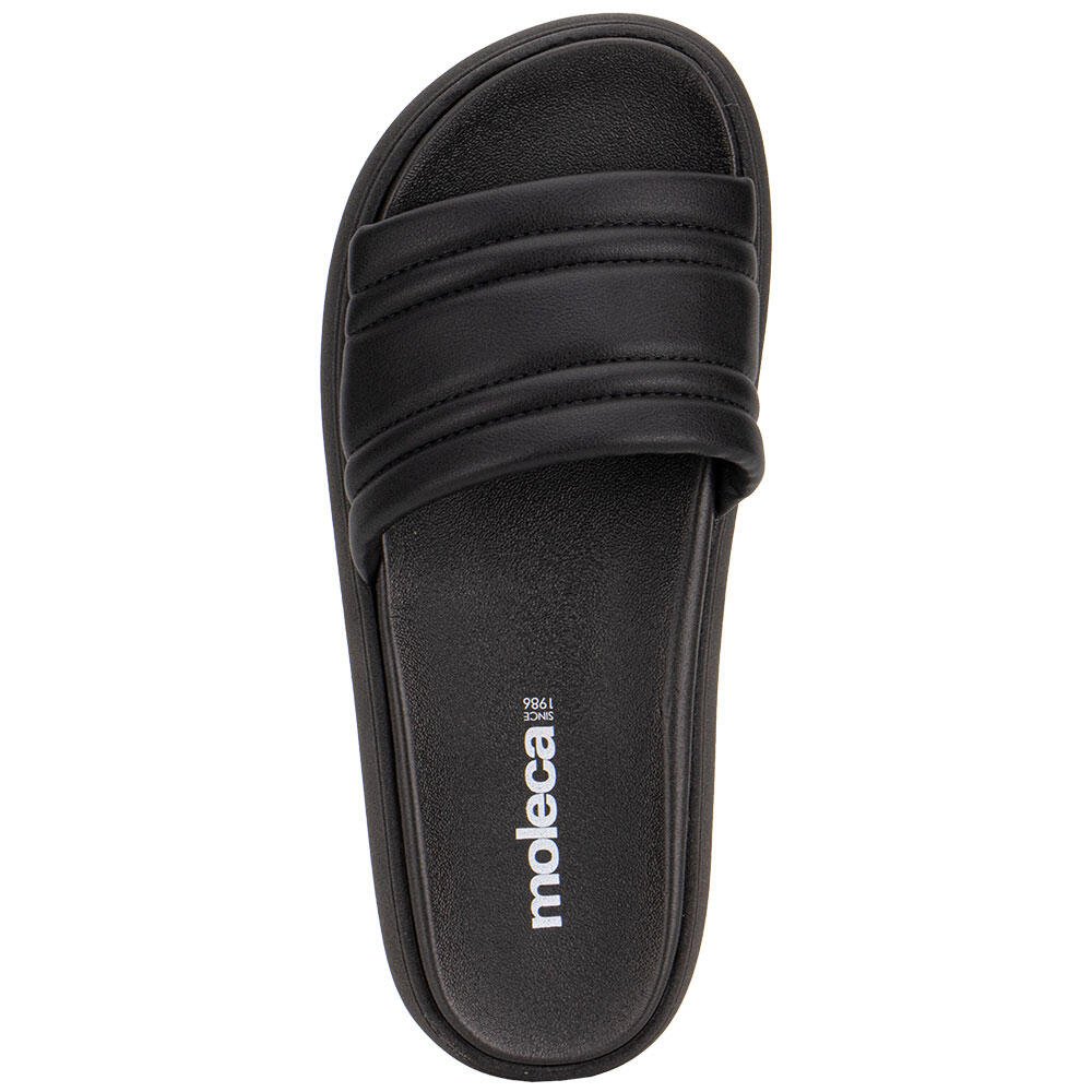 TAMANCO FEMININO FLAT MOLECA 5469148 Preto 5
