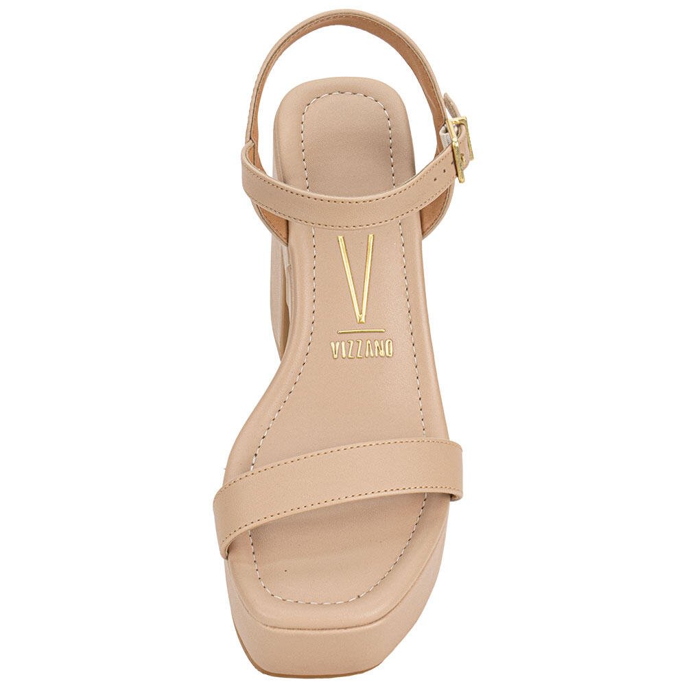 SANDÁLIA FEMININA MEIA PATA VIZZANO 6541100 Bege 5
