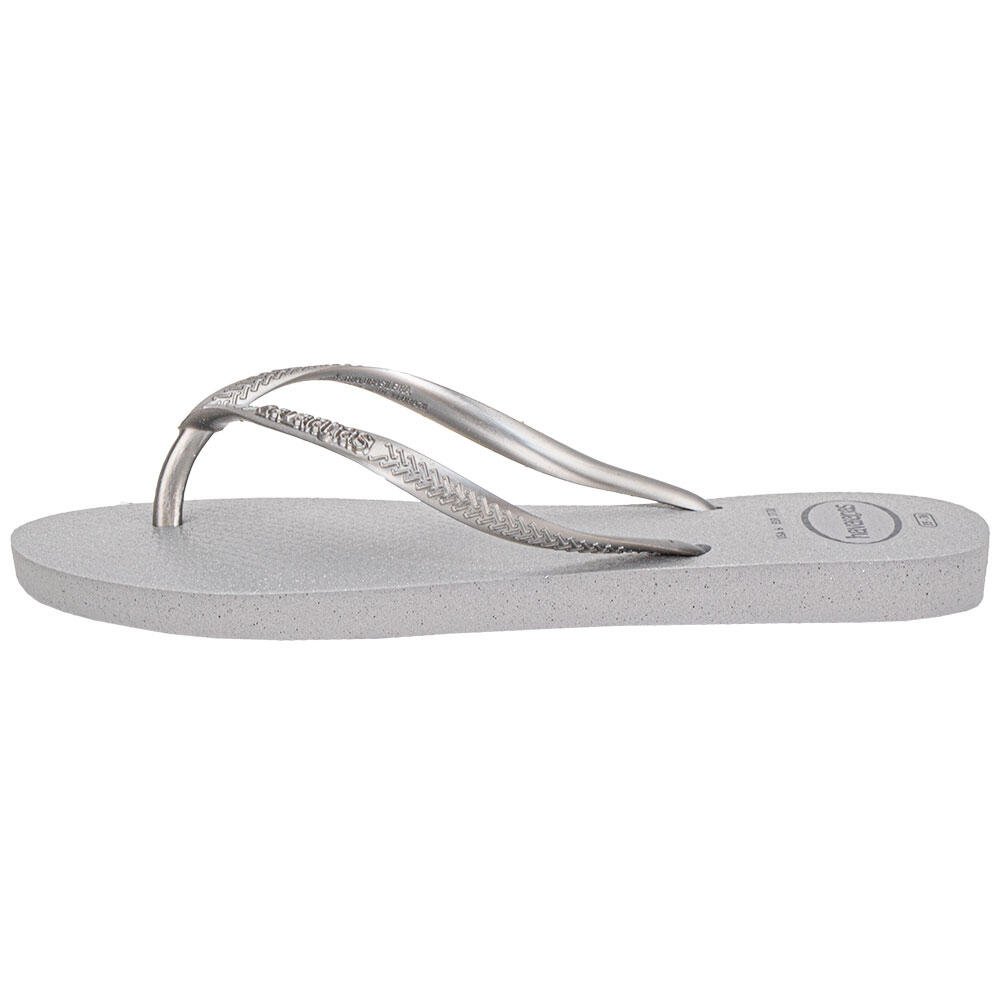 CHINELO FEMININO SLIM GLOSS HAVAIANAS 4145617 Prata 3