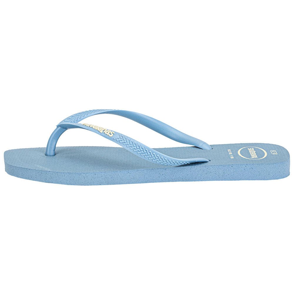 CHINELO FEMININO SLIM SQUARE LOGO POP PUP HAVAIANAS 4148959 Azul 3