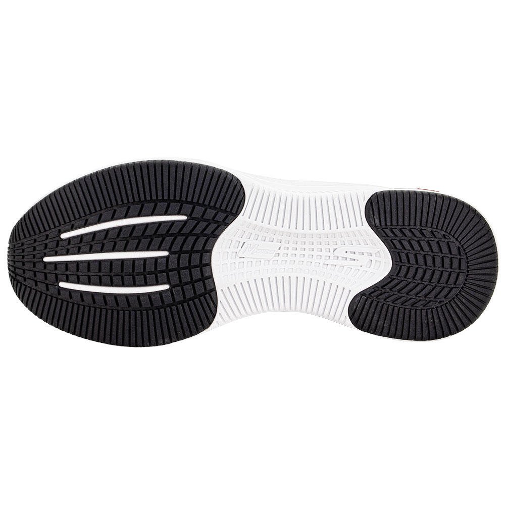 "Tênis Masculino Elevate 2.0 Skechers 220847BR" Preto/Vermelho 4