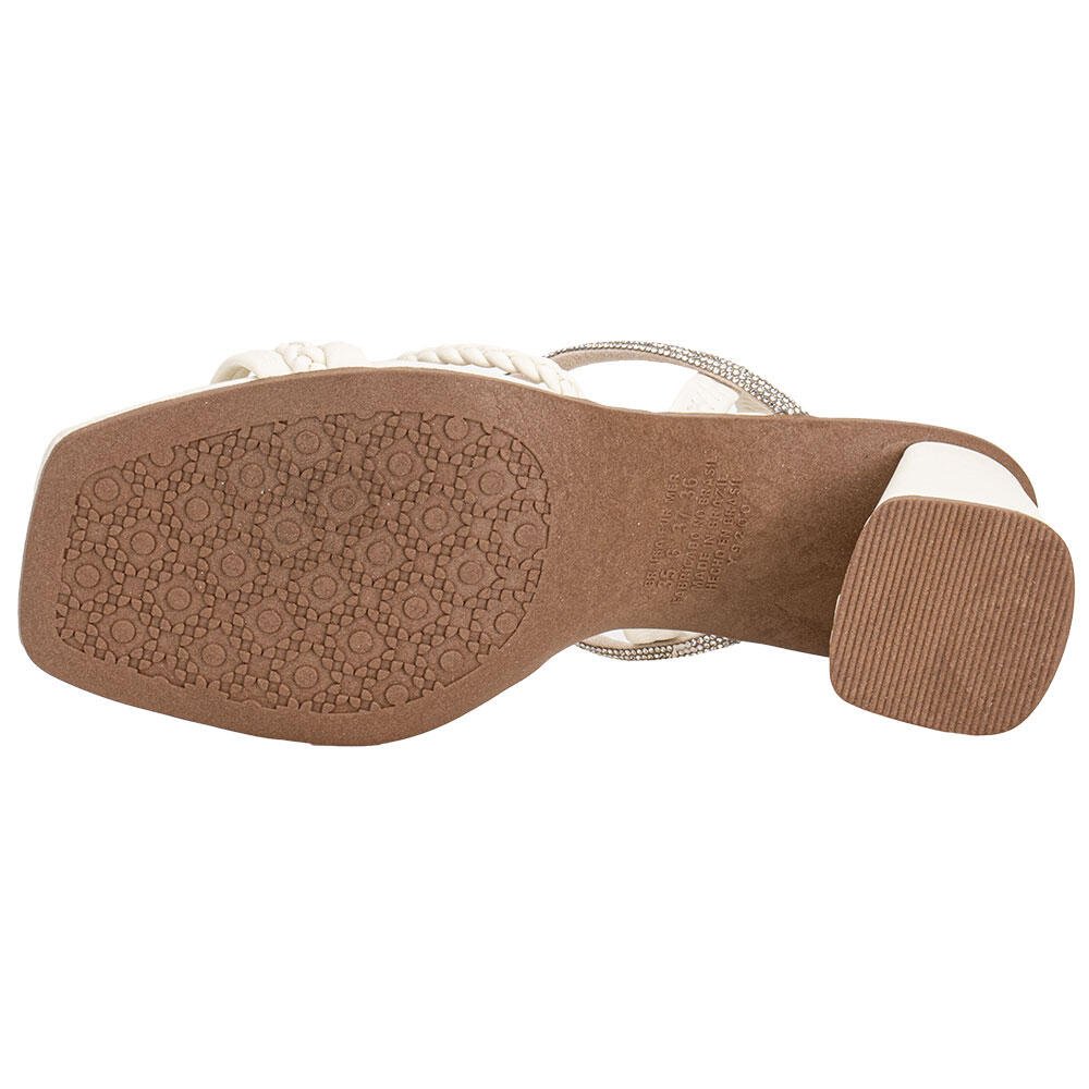 SANDÁLIA FEMININA SALTO GROSSO DAKOTA Y9761 Branco/Off 4