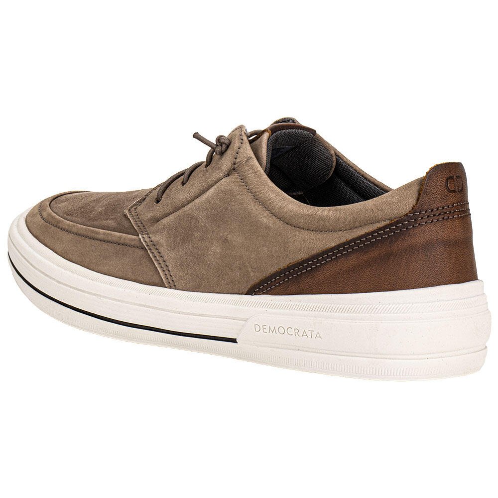 SAPATÊNIS MASCULINO CLAY DEMOCRATA 290302 Taupe 3