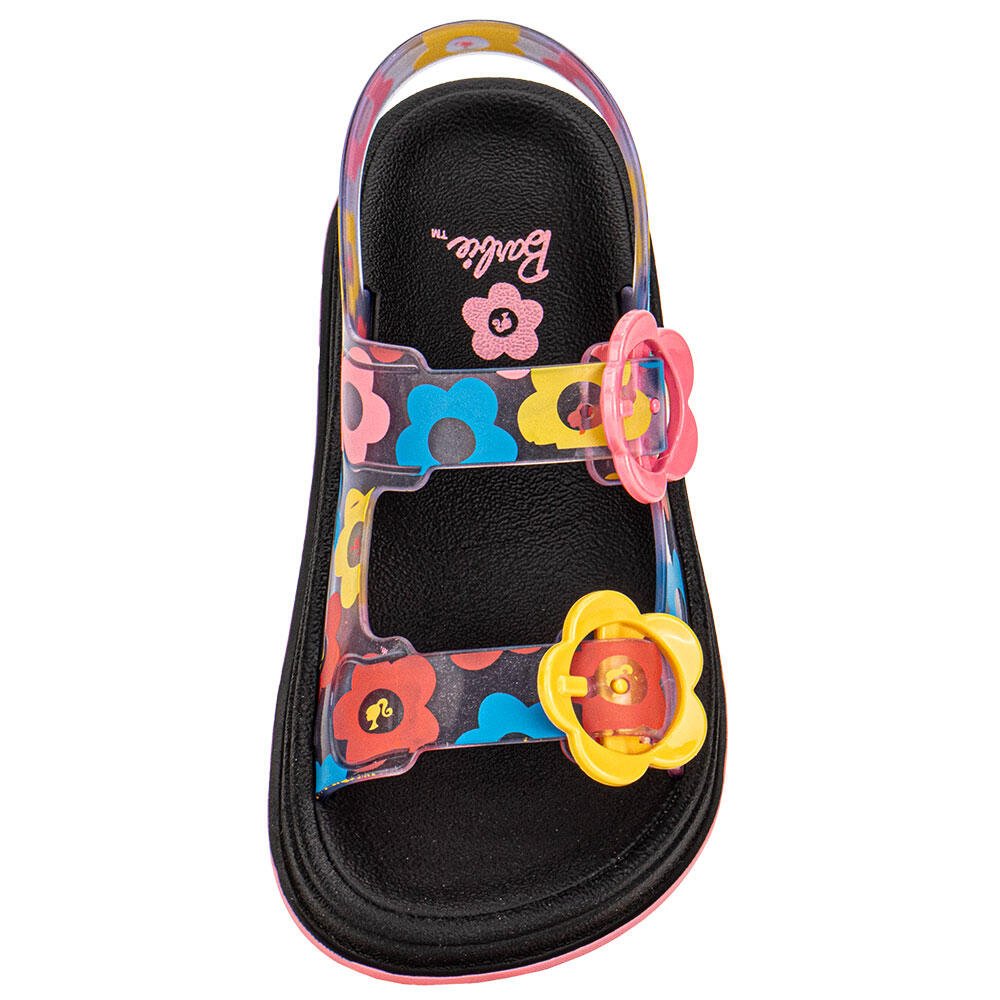 Sandalia Barbie New Style Flat Grendene Kids 23375 Multicores 5