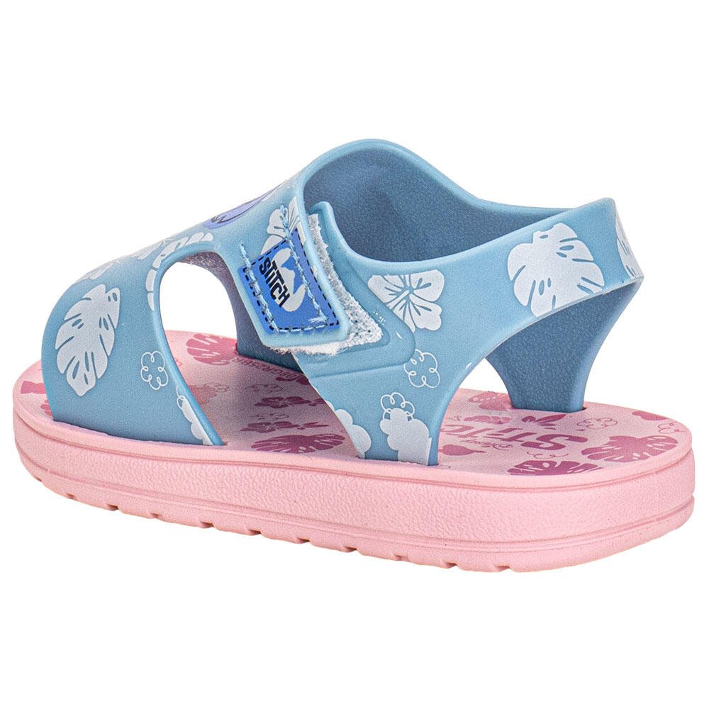 Sandália Disney + Joystick - Grendene Kids 23283 Azul/Rosa 3