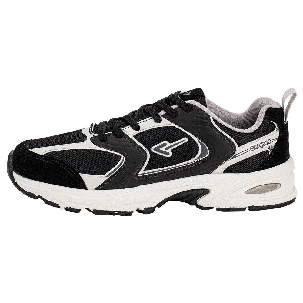 TÊNIS MASCULINO BOX 200 BX2555 Preto/Branco 2