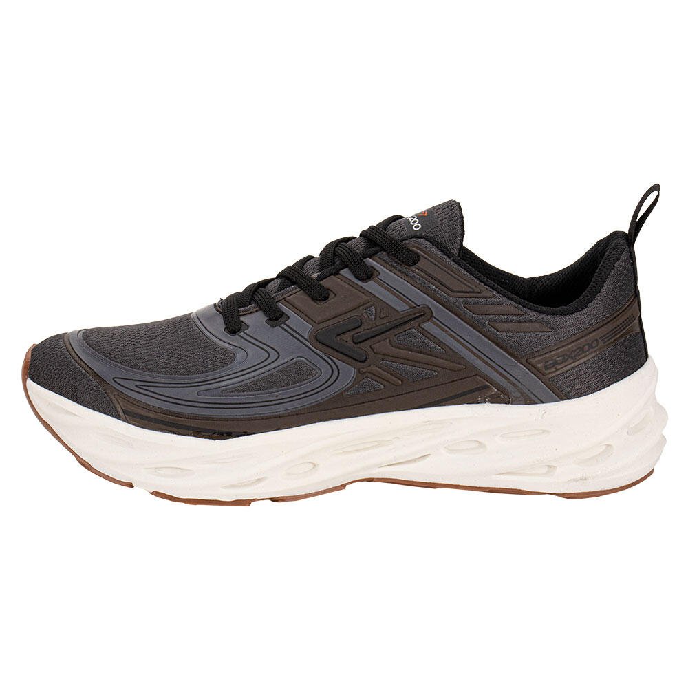 TÊNIS MASCULINO BOX 200 BX2591 Preto/Café 2