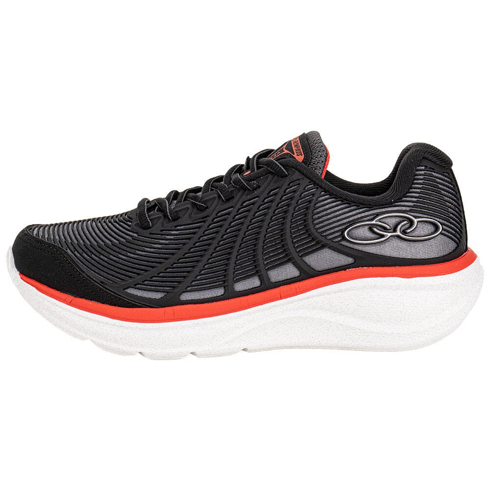 TÊNIS INFANTIL VENUM 2 OLYMPIKUS 43284434 Preto/Vermelho 2