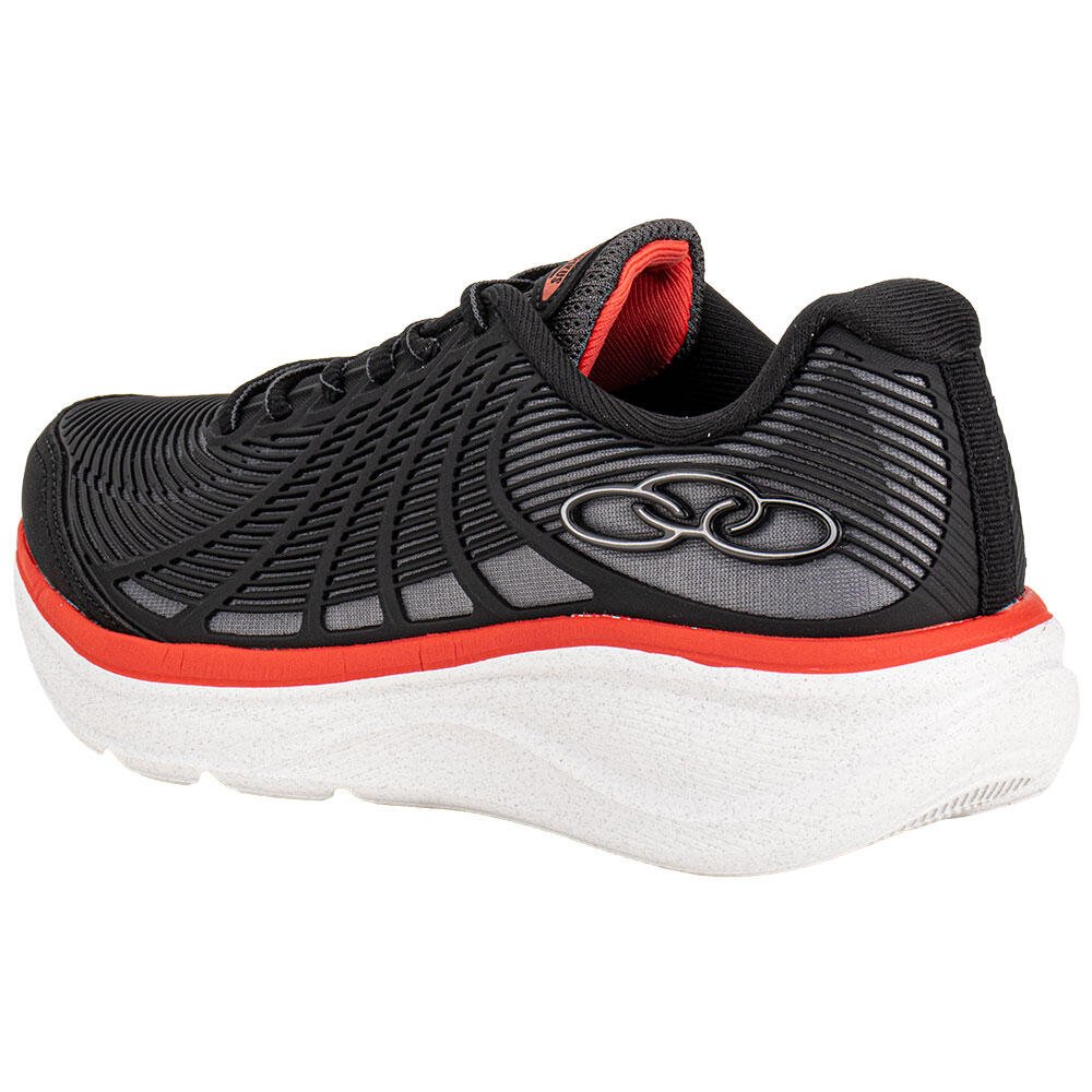 TÊNIS INFANTIL VENUM 2 OLYMPIKUS 43284434 Preto/Vermelho 3