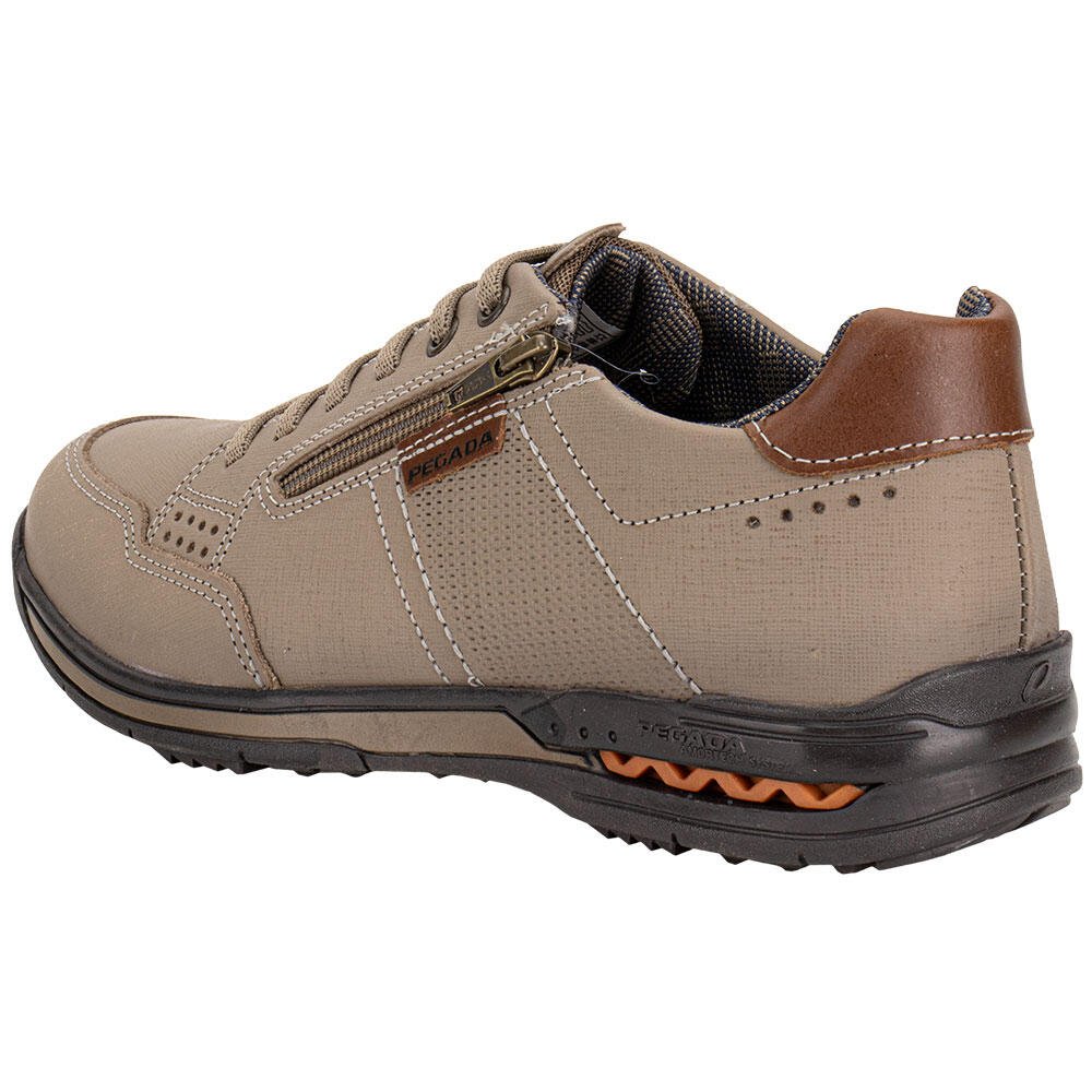 SAPATÊNIS MASCULINO PEGADA 114861 Taupe 3