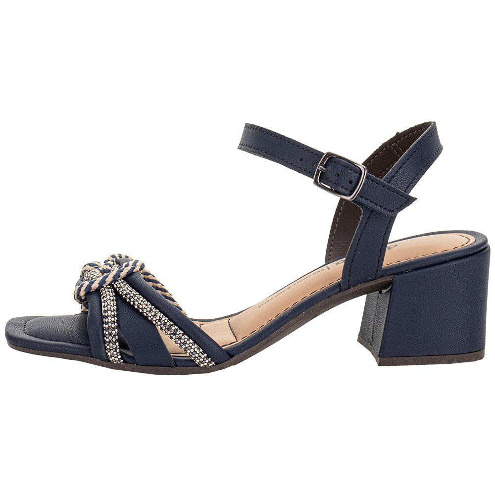SANDÁLIA FEMININA SALTO GROSSO DAKOTA Y9583 Marinho 2