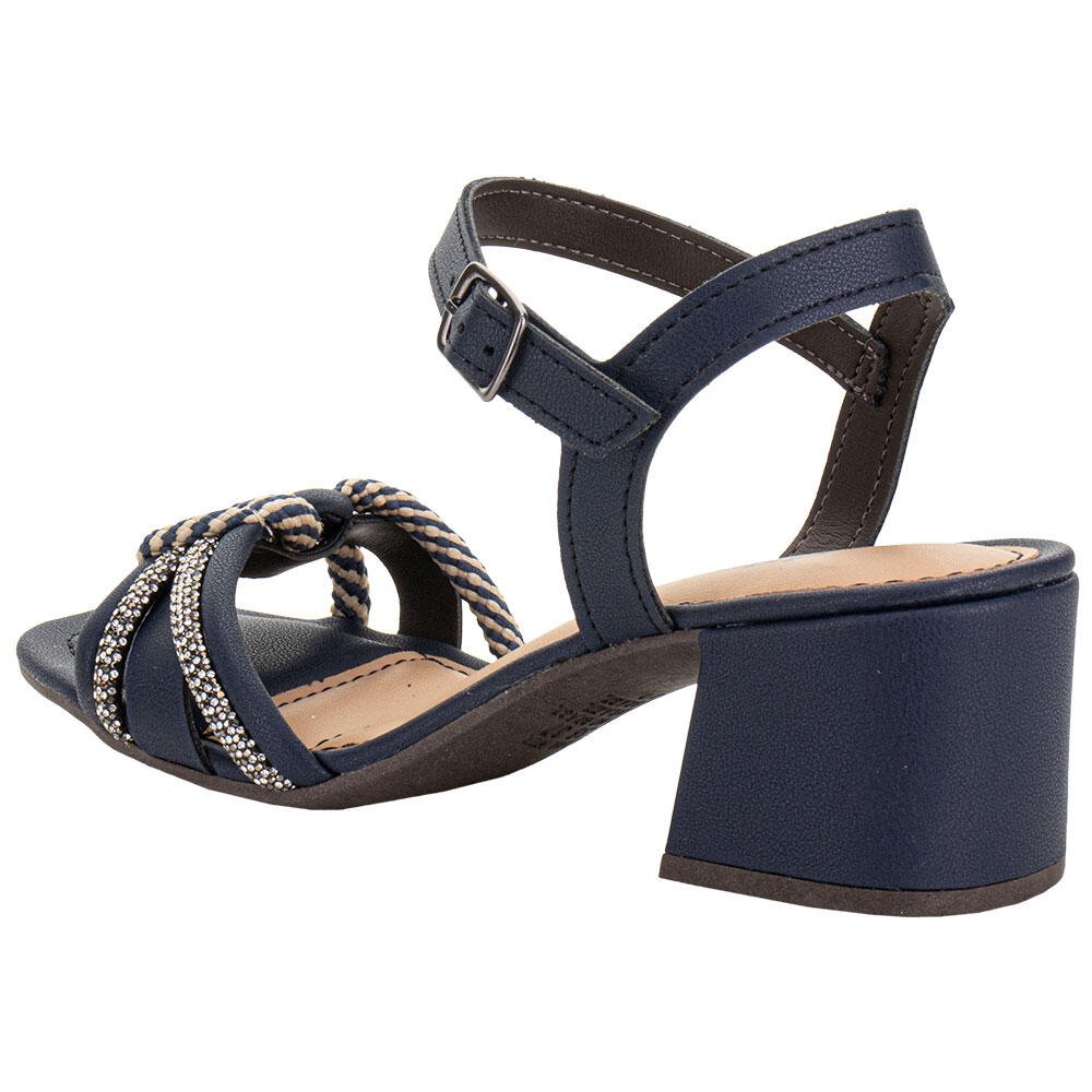SANDÁLIA FEMININA SALTO GROSSO DAKOTA Y9583 Marinho 3