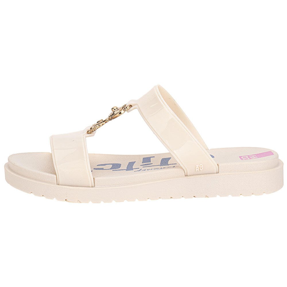 CHINELO FEMININO SLIDE DISNEY MIX ZAXY 19271 Marfim 3