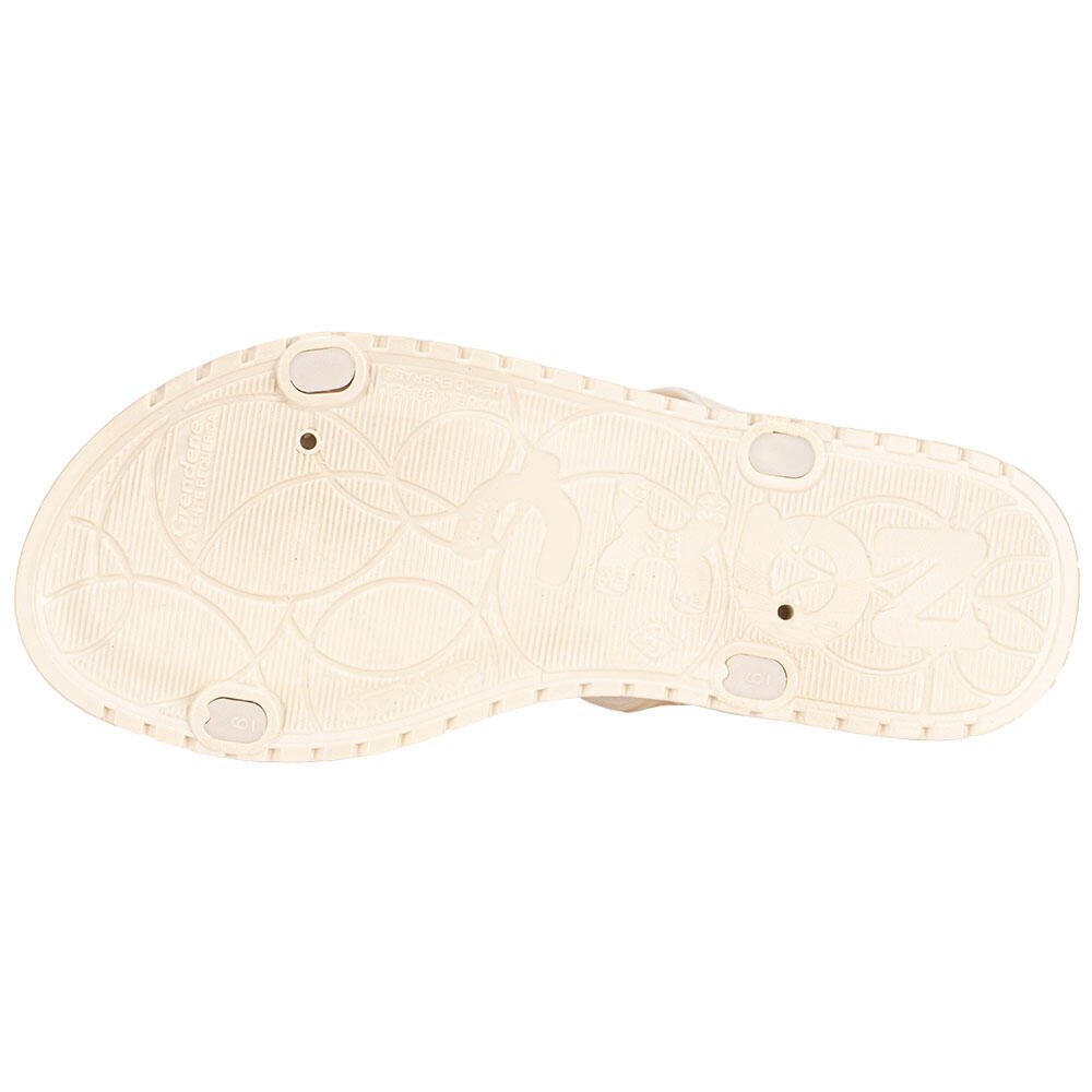 CHINELO FEMININO SLIDE DISNEY MIX ZAXY 19271 Marfim 5