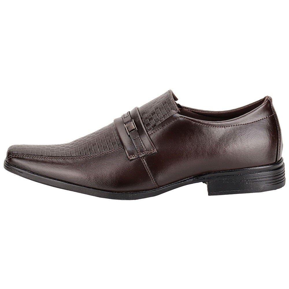 SAPATO MASCULINO SOCIAL BKARELLUS 7031 Café 2