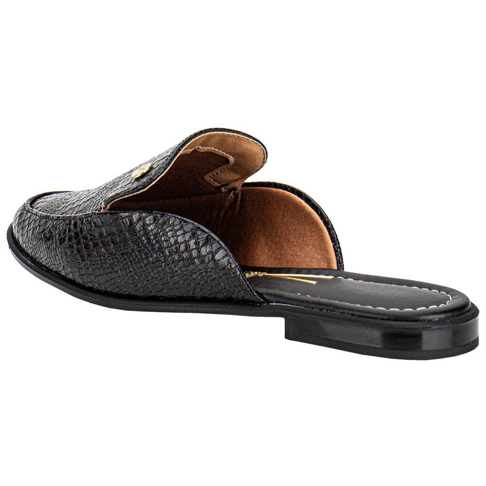 SAPATO FEMININO MULE VIZZANO 1376109 Preto/Croco