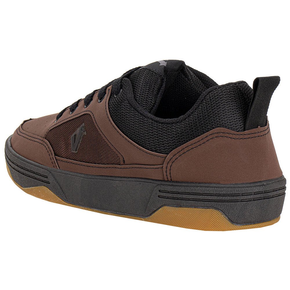 TÊNIS MASCULINO BUSTER RAVETT R0400 Café/Preto 3