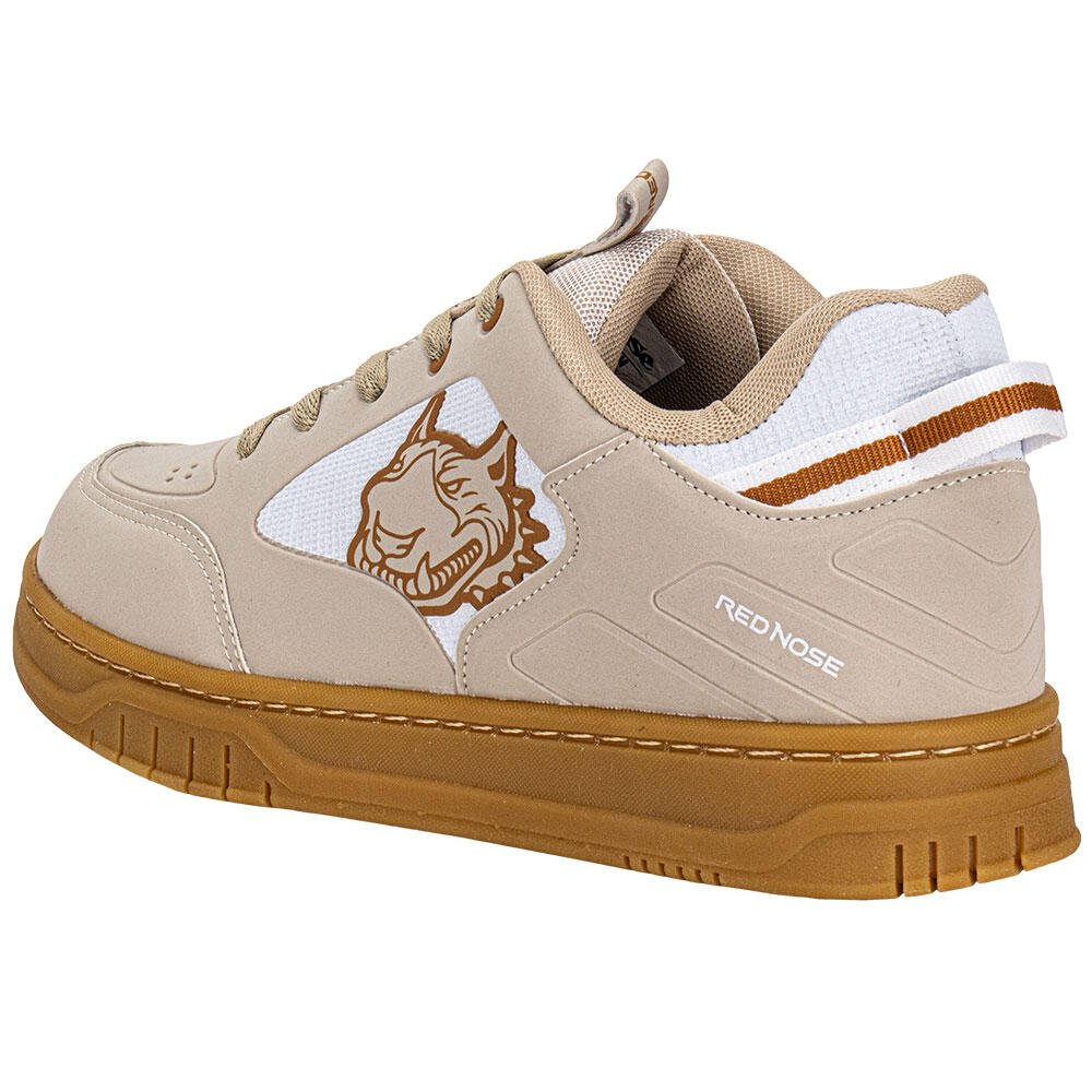 TÊNIS MASCULINO SIESTA RED NOSE RNVM606 Bege 2
