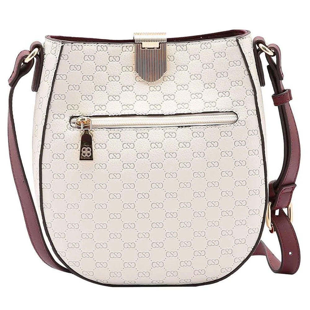 BOLSA FEMININA TRANSVERSAL CHENSON CG85050 Marfim 4