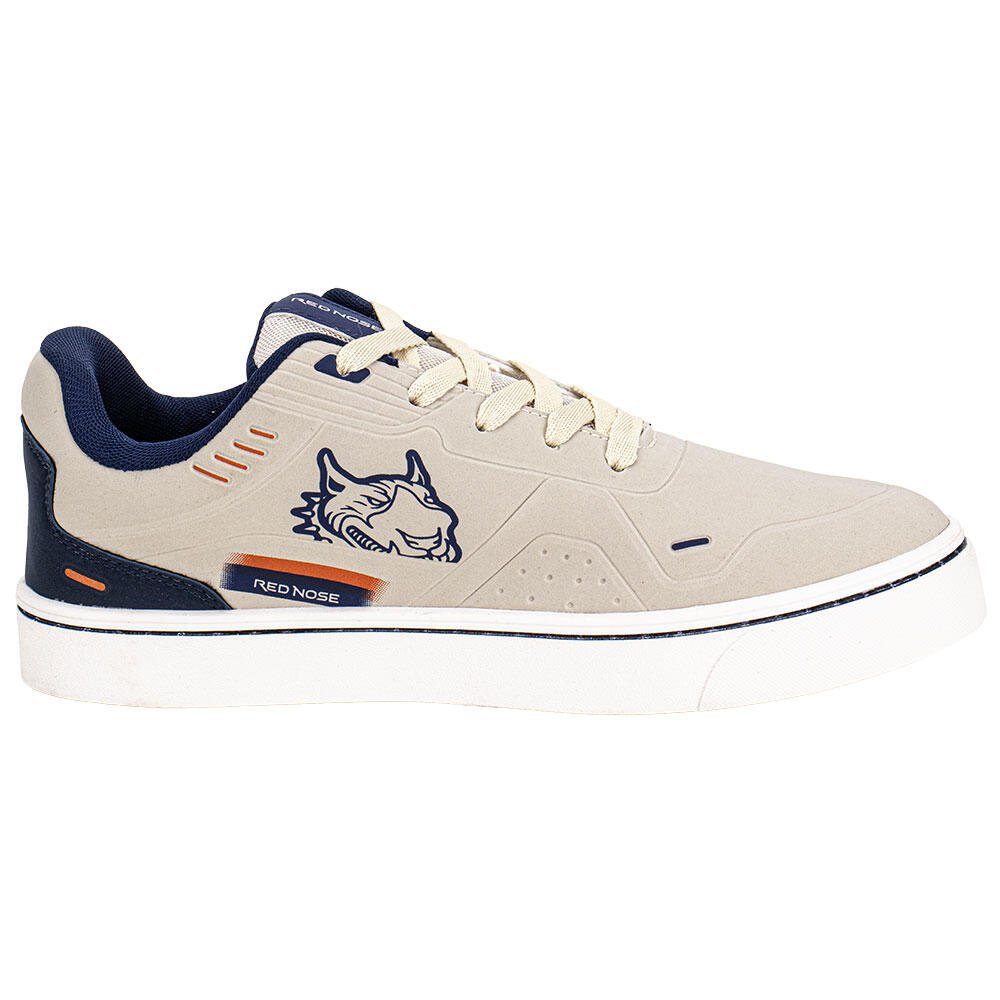 TÊNIS MASCULINO CLEAR W. RED NOSE RNVM702 Bege 5
