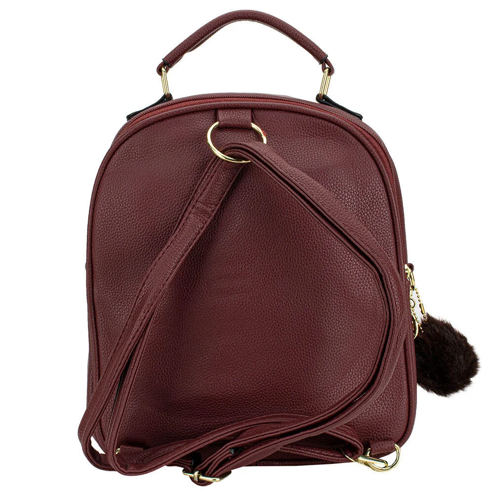 MOCHILA FEMININA H.E GH539 Vinho 4