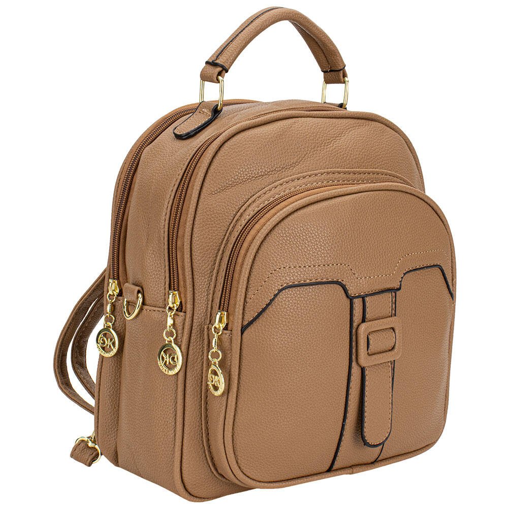 MOCHILA FEMININA H.E GH539 Camel 3