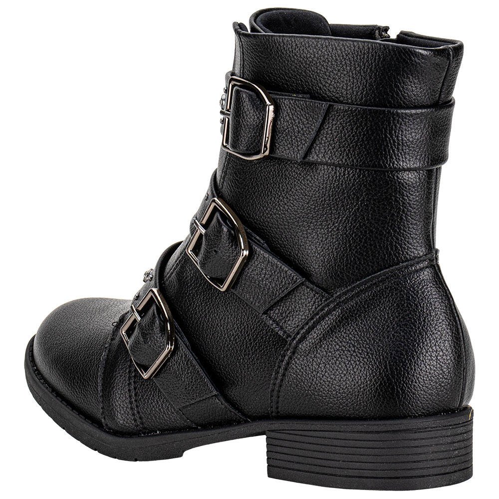 BOTA FEMININA CANO BAIXO PICCADILLY 653016 Preto 2