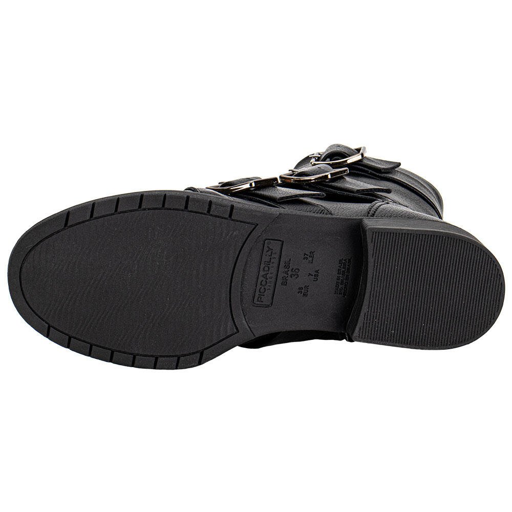 BOTA FEMININA CANO BAIXO PICCADILLY 653016 Preto 3