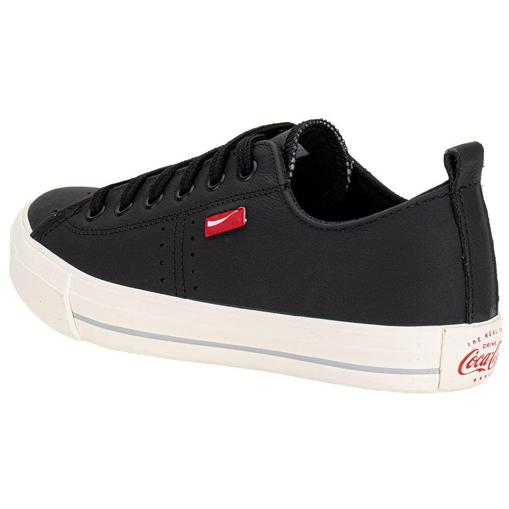 TÊNIS FEMININO ISLA COCA-COLA CC2569 Preto 3