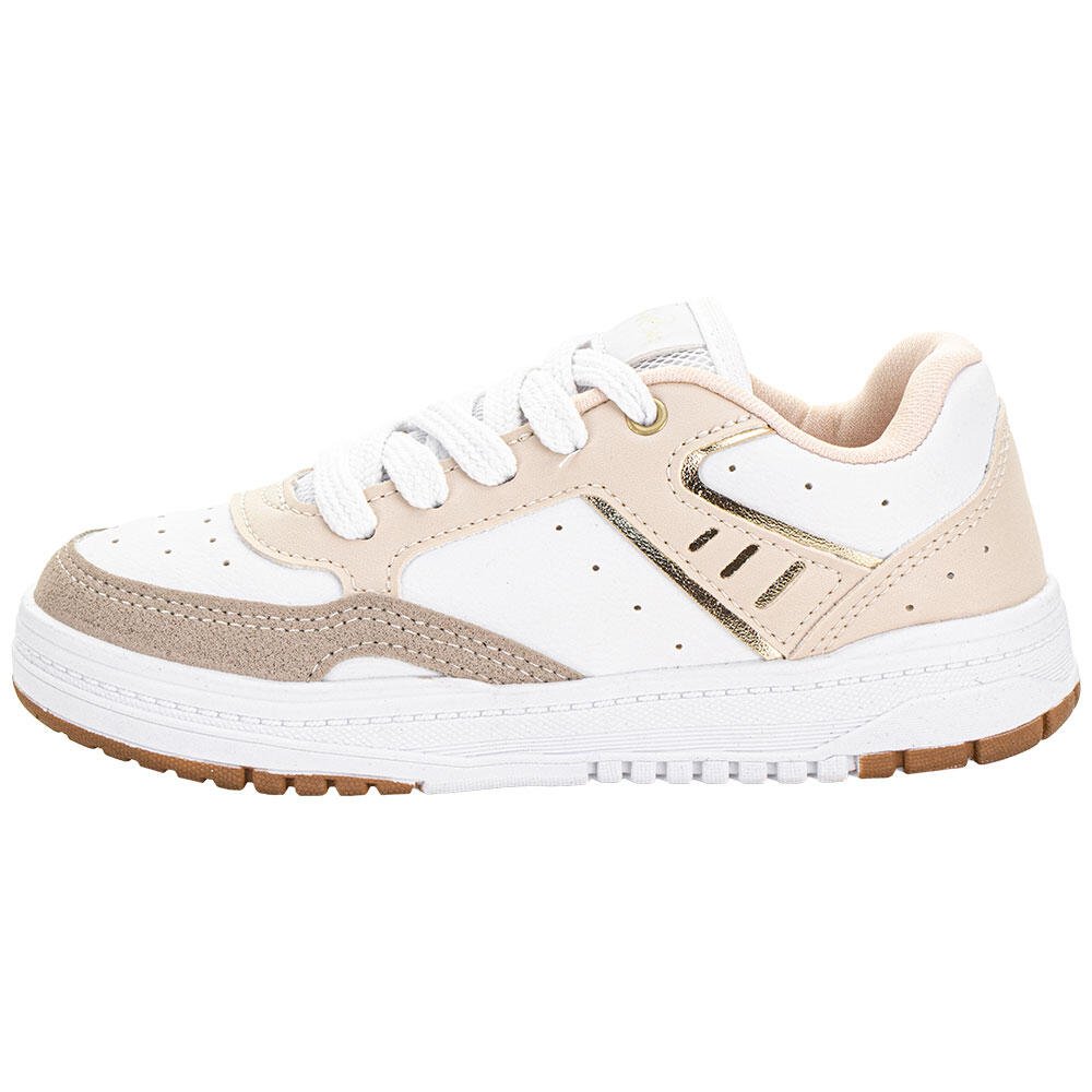 TÊNIS INFANTIL K360 KIDY 4481003 Branco/Bege 2