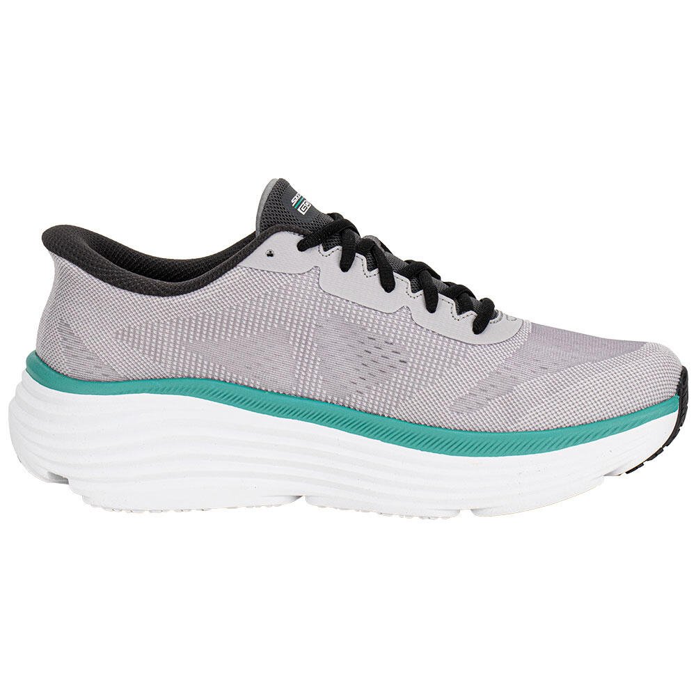 TÊNIS MASCULINO MAX CUSHIONING ENDEAVOUR SKECHERS 220611 Cinza/Verde 5