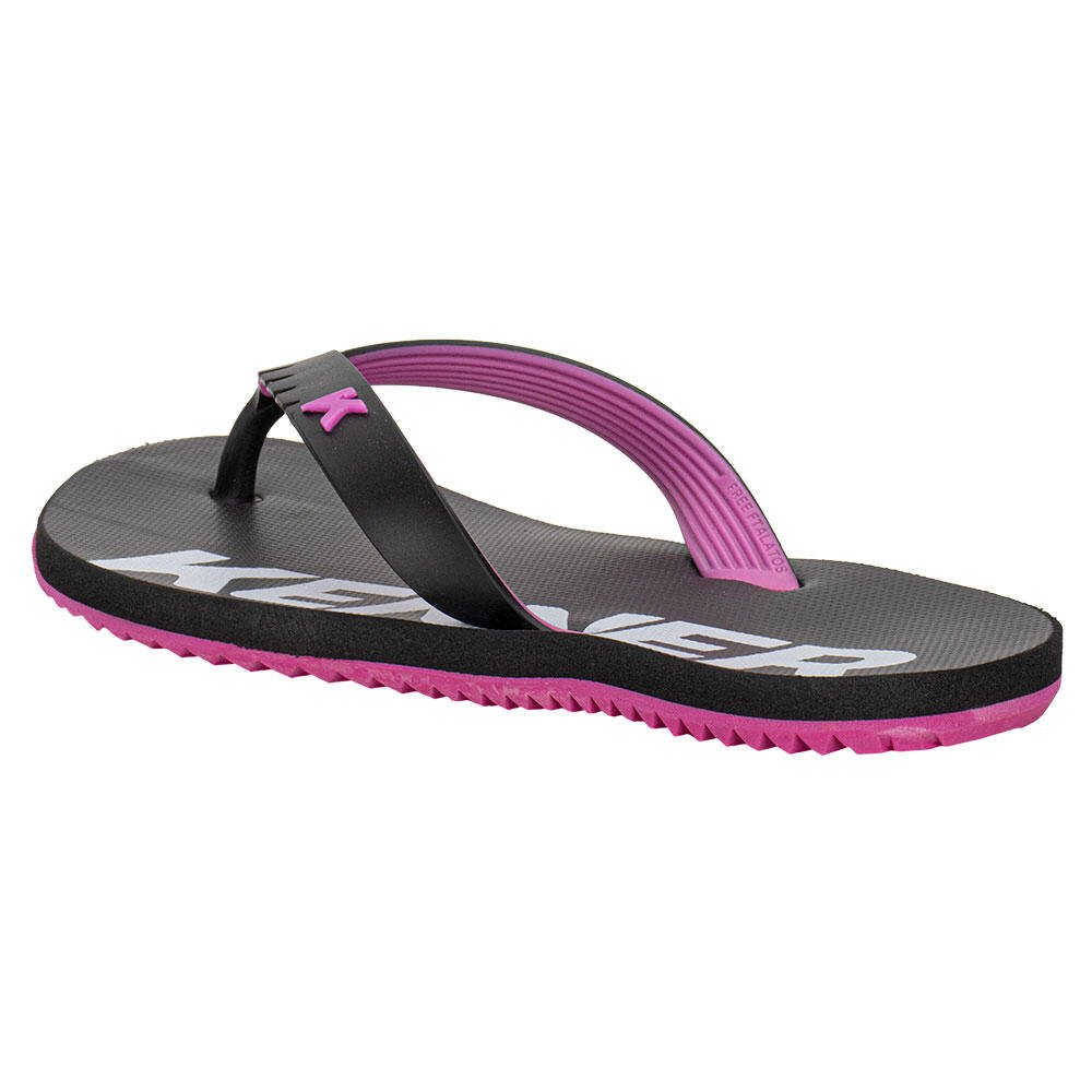 CHINELO FEMININO RED DNN Preto/Rosa 3