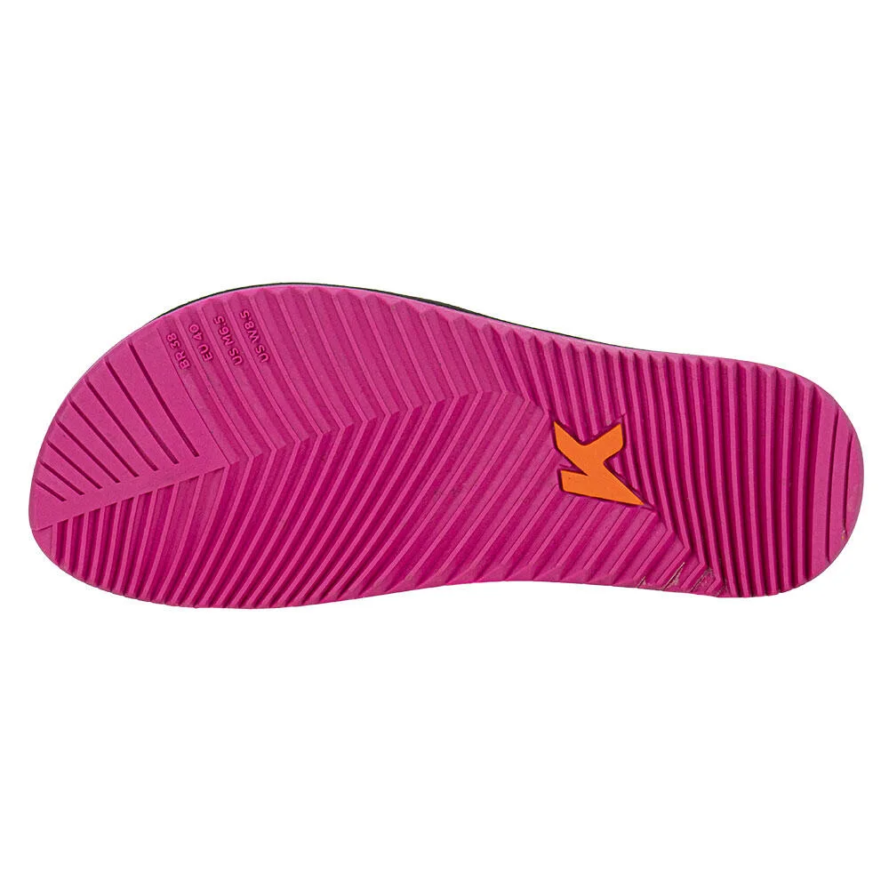 CHINELO FEMININO RED DNN Preto/Rosa 4