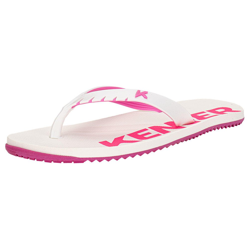 CHINELO FEMININO RED DNN Branco/Rosa 2