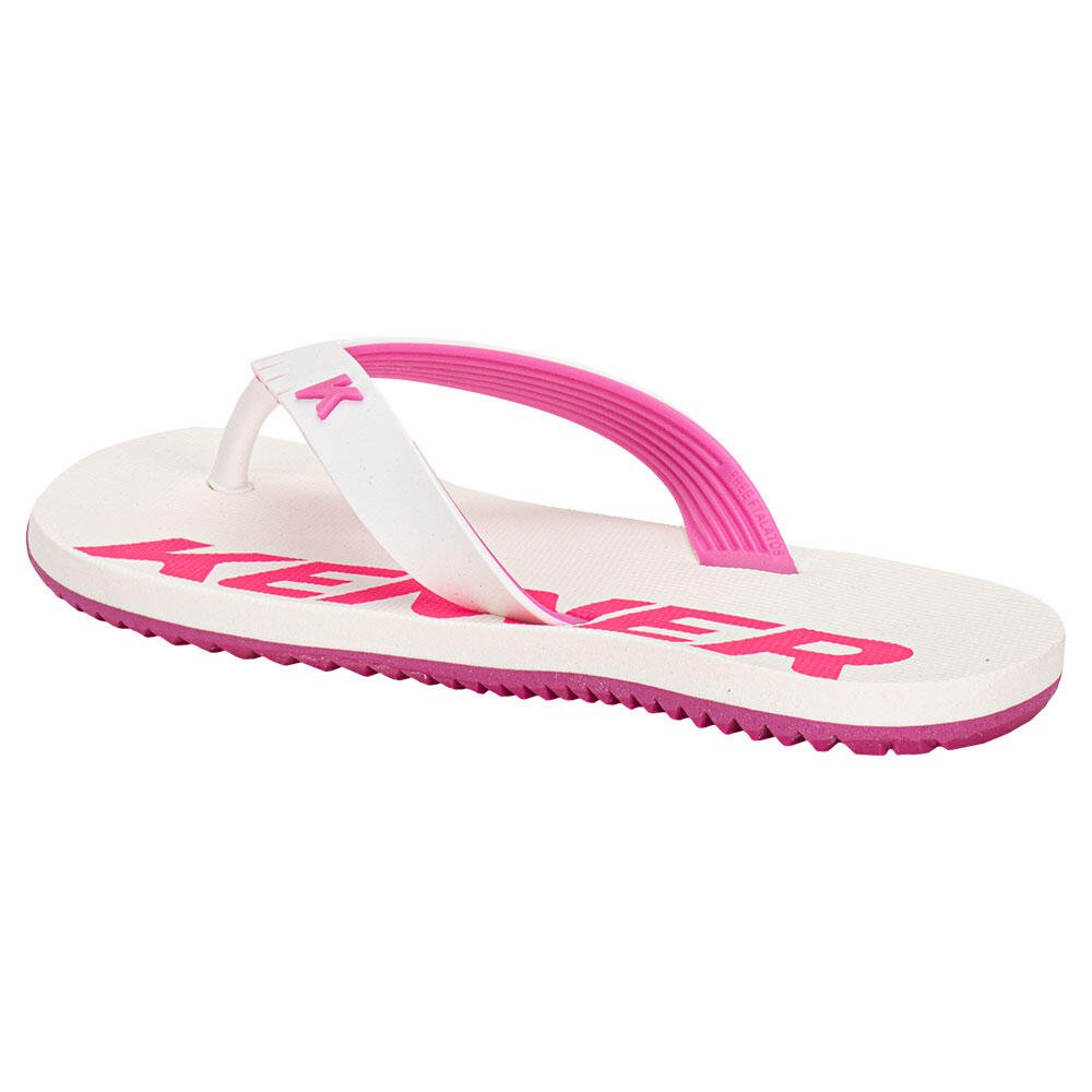 CHINELO FEMININO RED DNN Branco/Rosa 4