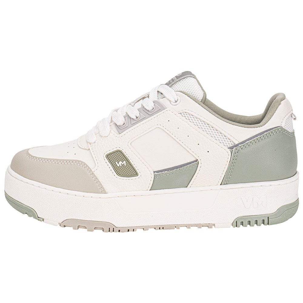 TÊNIS FEMININO CASUAL VIA MARTE 305001 Branco/Verde 2