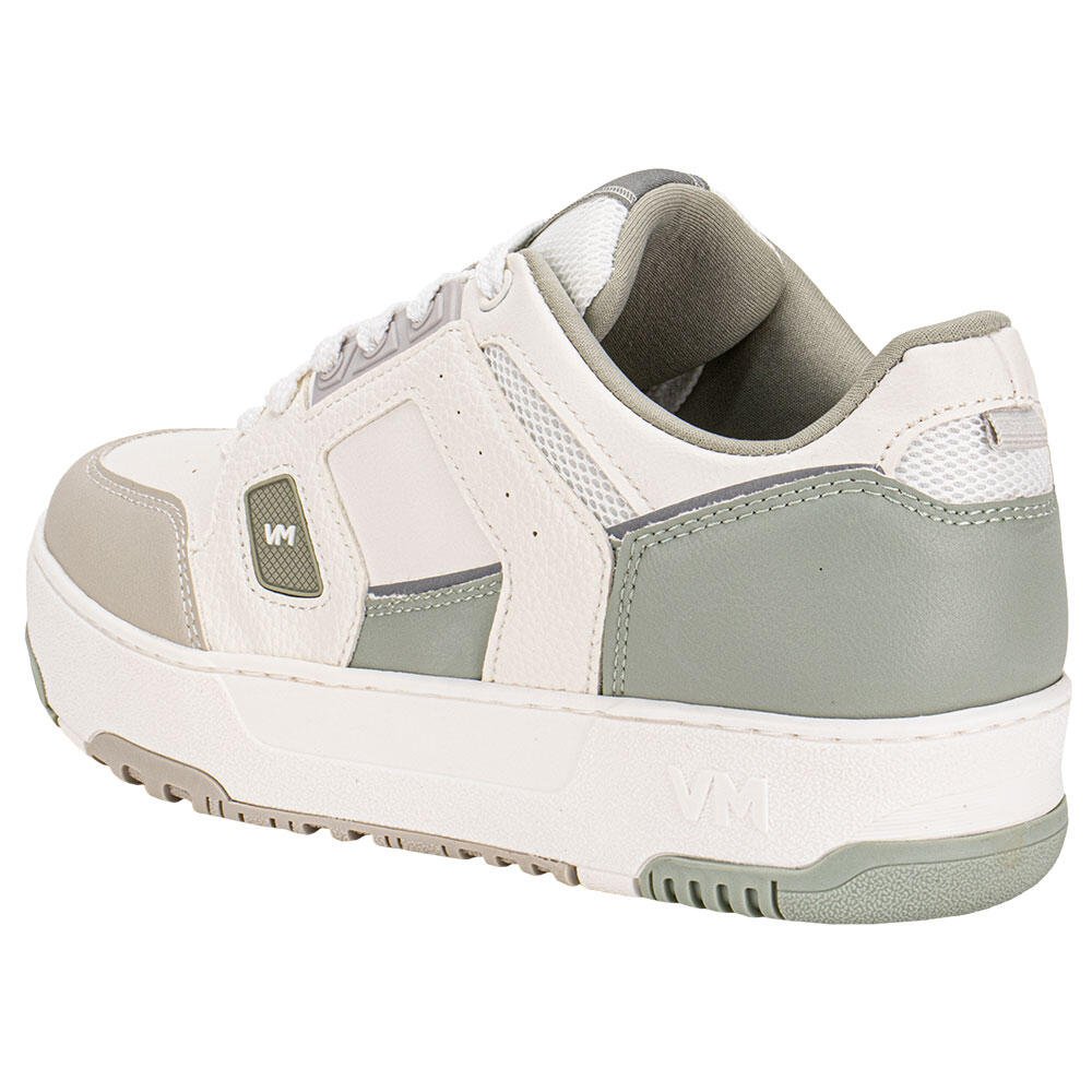 TÊNIS FEMININO CASUAL VIA MARTE 305001 Branco/Verde 3