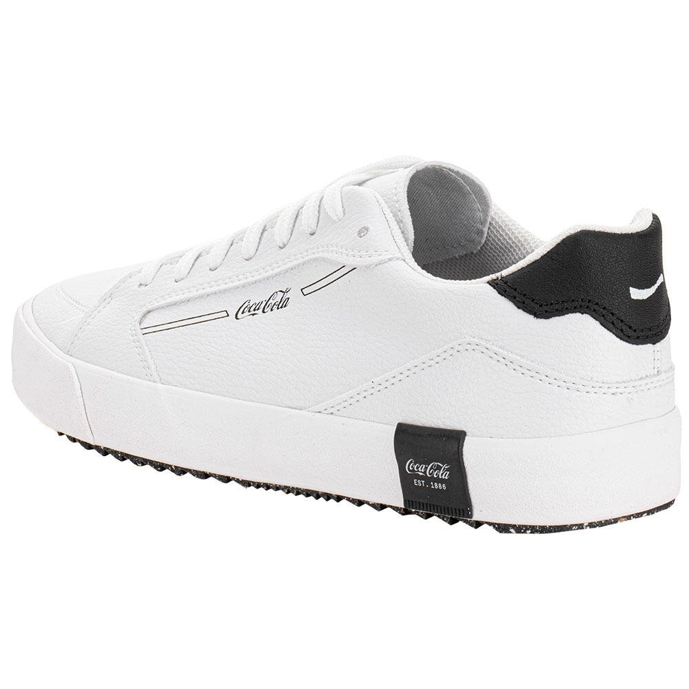 TÊNIS MASCULINO RUSH TOWN COCA COLA CC2514 Branco 3