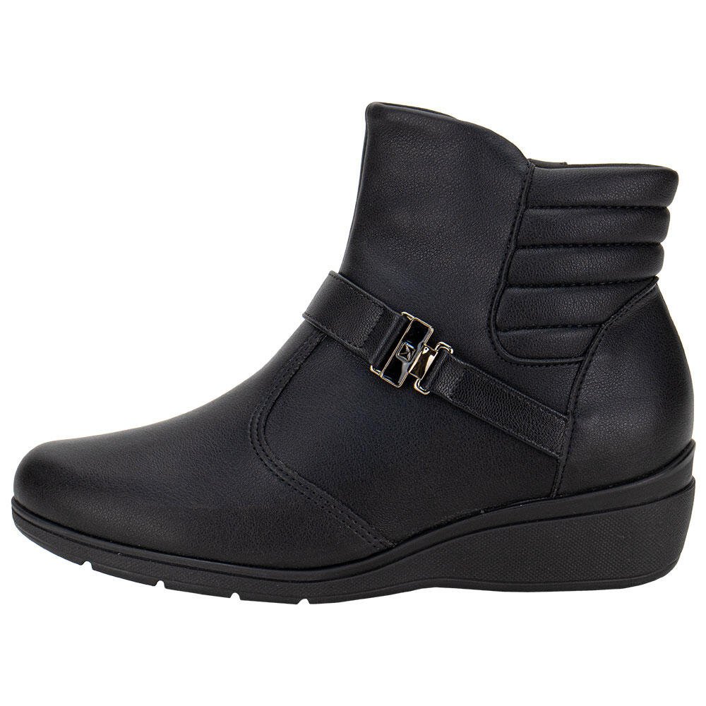 BOTA FEMININA CANO BAIXO PICCADILLY 117106 Preto 2