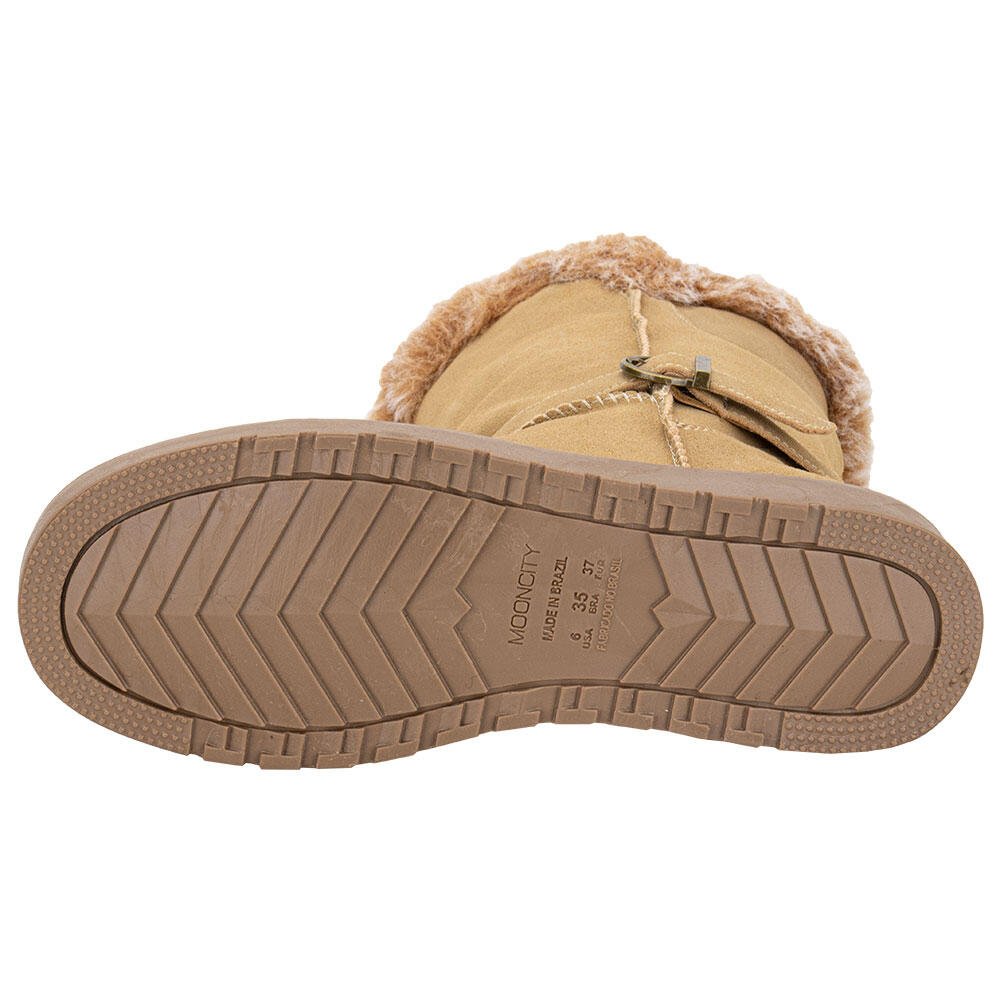 BOTA FEMININA CANO MÉDIO MOONCITY 70808 Bege 4