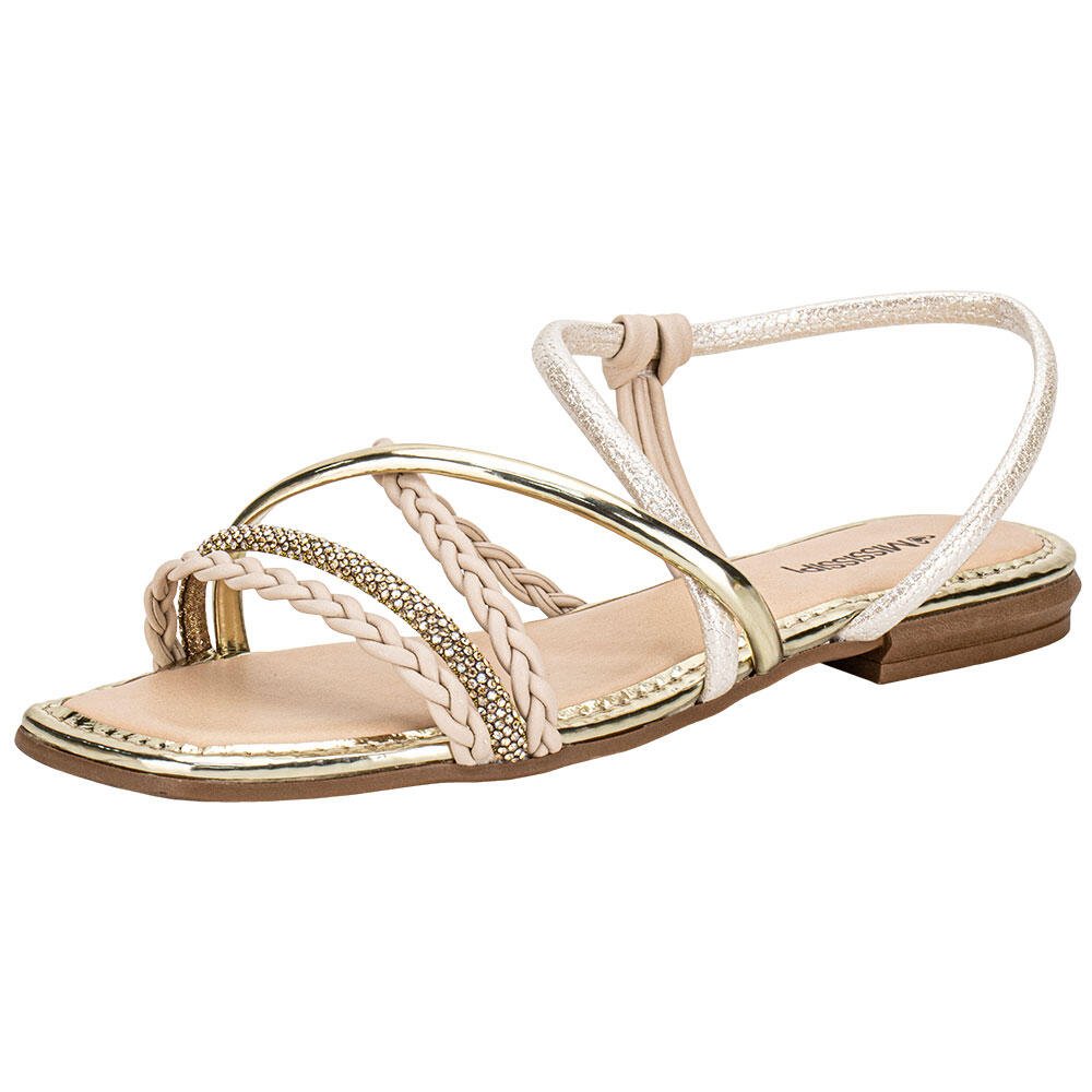 SANDÁLIA FEMININA FLAT MISSISSIPI J0661