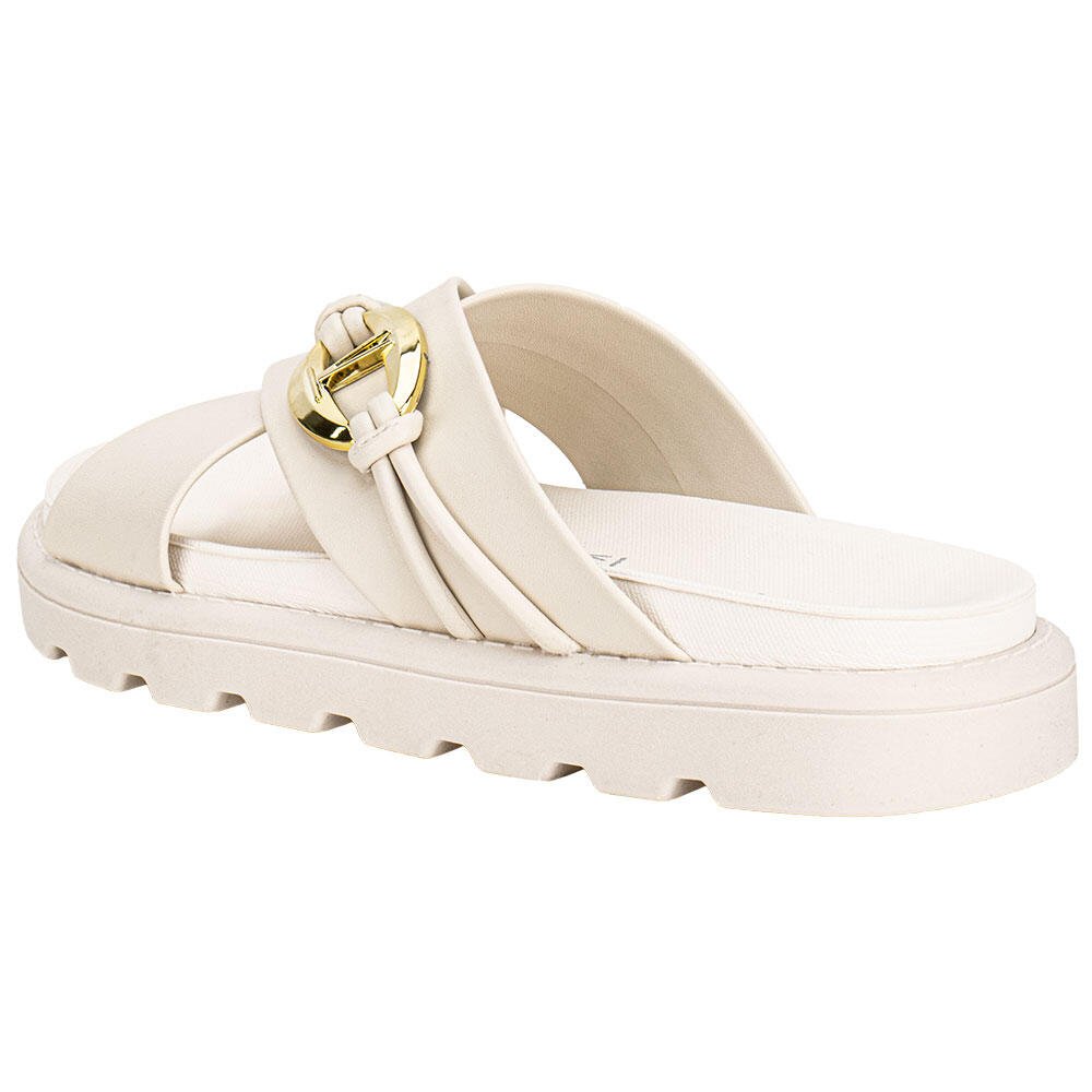 TAMANCO FEMININO FLAT VIZZANO 6510111 Branco/Off 3
