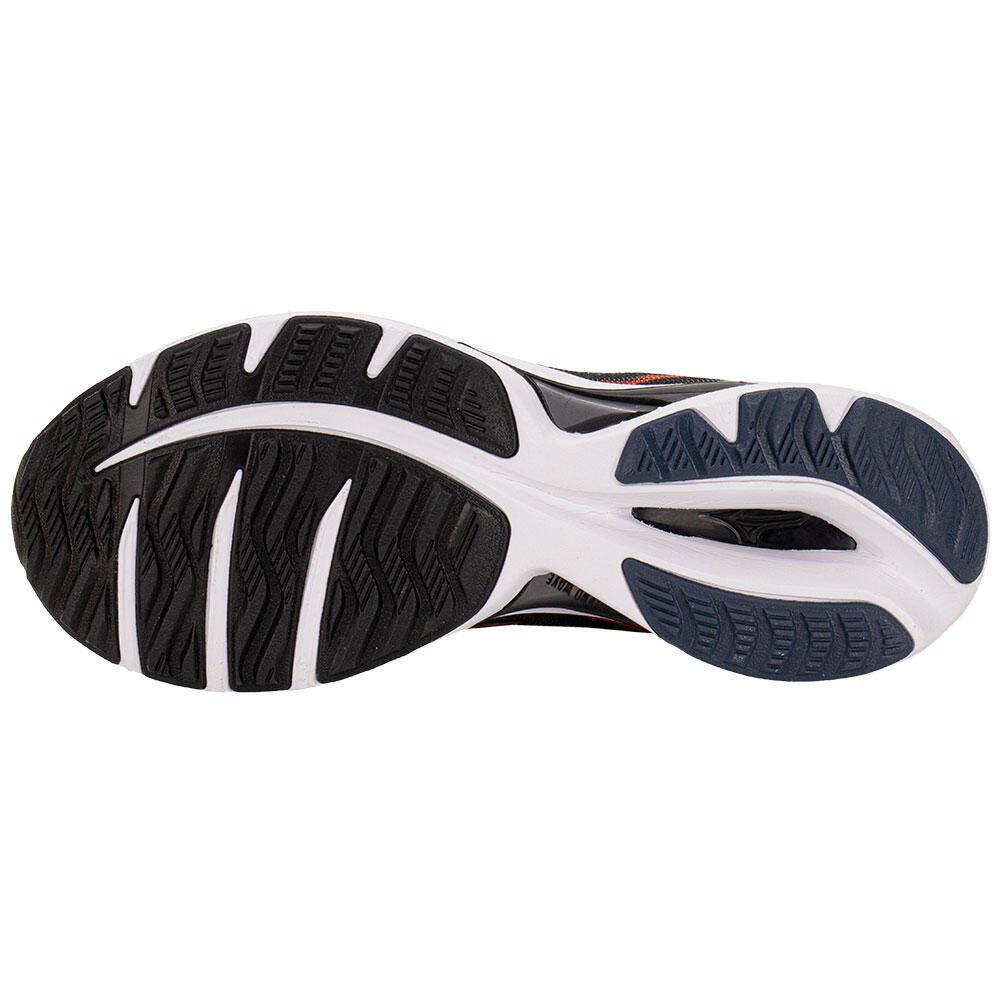 TÊNIS MASCULINO WAVE VITALITY 7 MIZUNO 101130130 Preto/Laranja 4