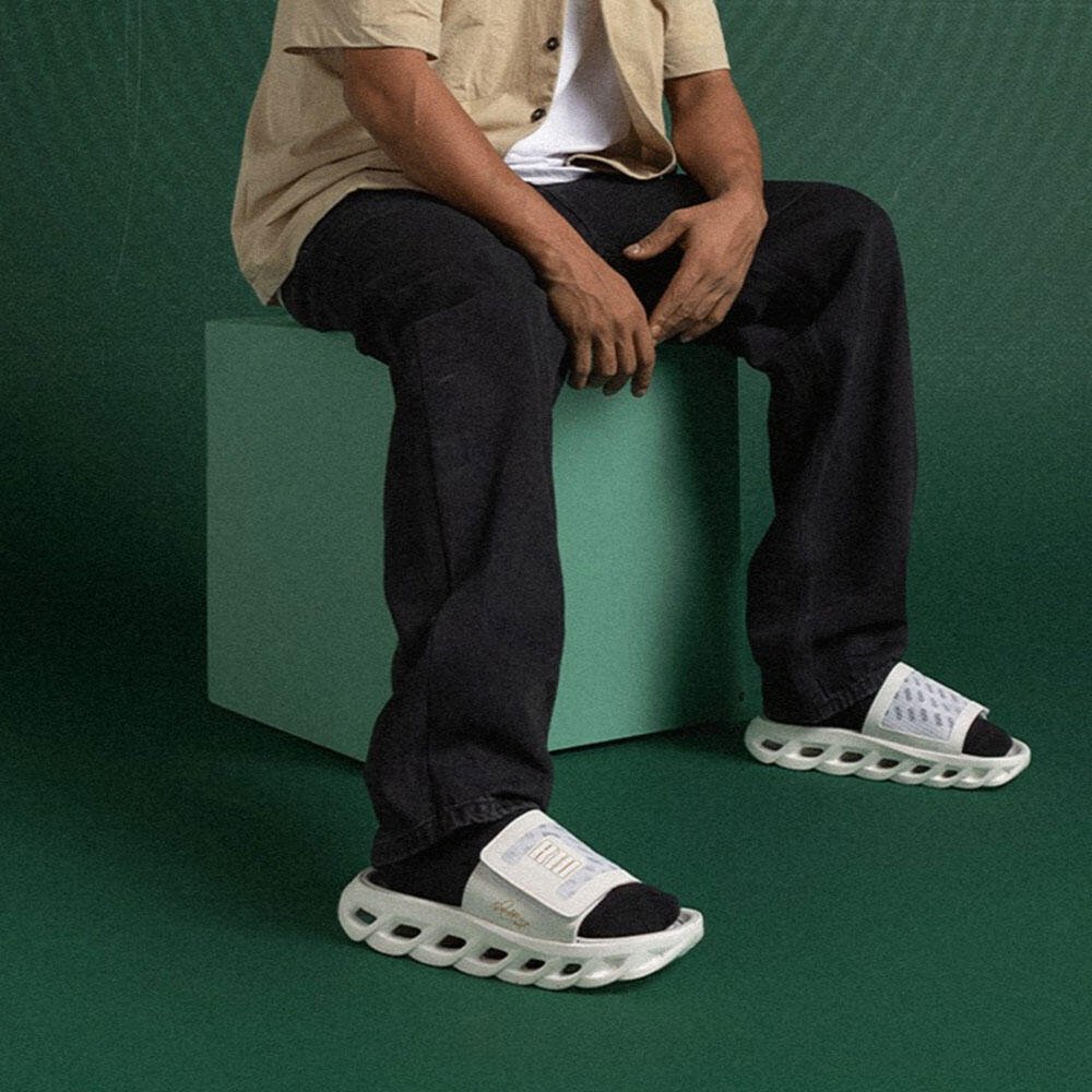 CHINELO MASCULINO SLIDE R POWER R10 RIDER 12583 Branco 5