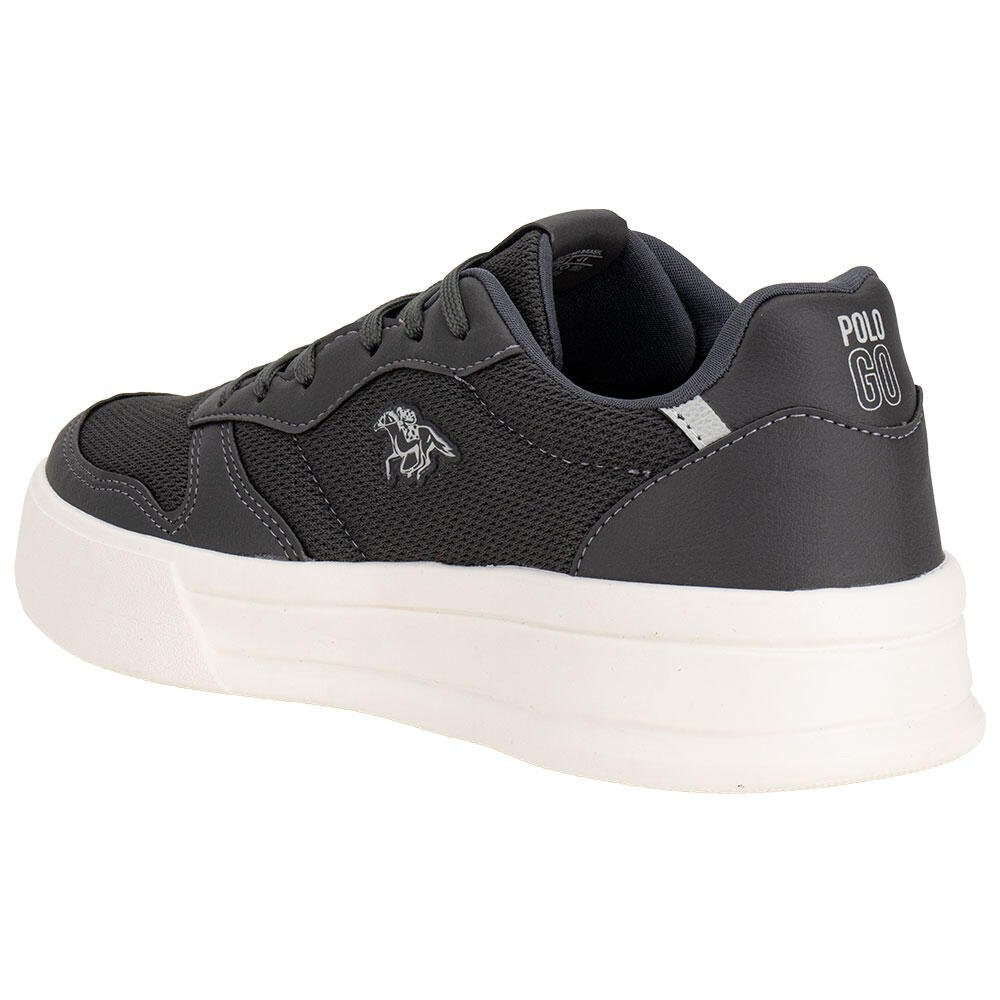 TÊNIS MASCULINO CASUAL POLO GO GO-504 Cinza 3