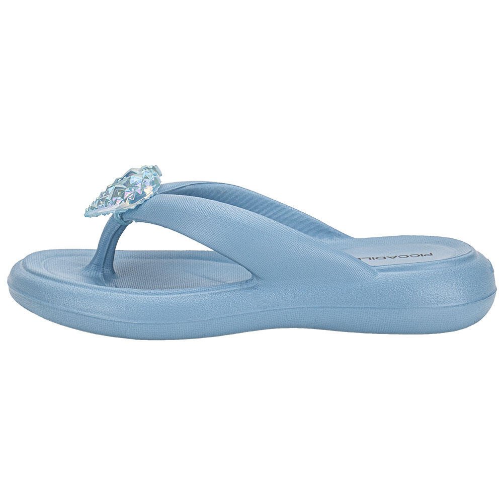CHINELO FEMININO MARSHMALLOW PICCADILLY 248003 Azul 2