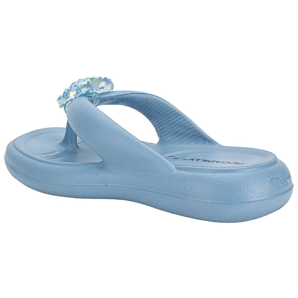 CHINELO FEMININO MARSHMALLOW PICCADILLY 248003 Azul 3