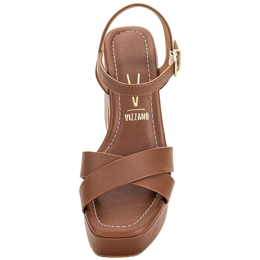SANDÁLIA FEMININA MEIA PATA VIZZANO 6541102 Chocolate 5